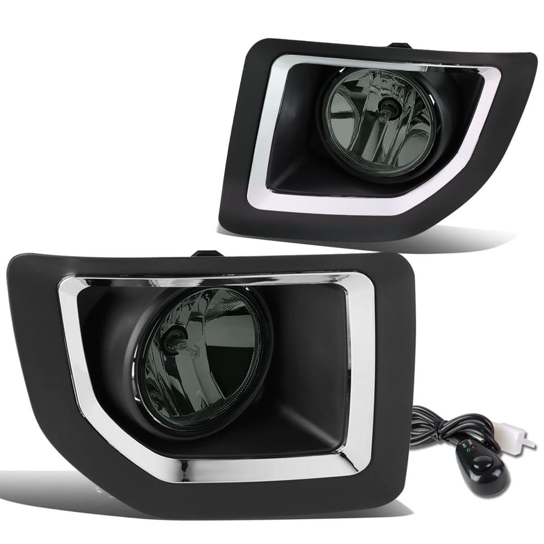 2015-2016 GMC Sierra 2500HD 3500HD Smoke Fog Lights with Switch