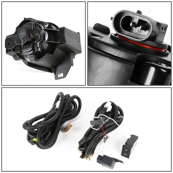 2010-2012 Nissan Altima Sedan Fog Lights with Switch and H11 Bulb