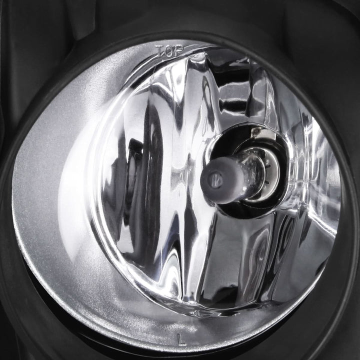 2014-2016 Scion tC Fog Lights with Switch & Bezel - Chrome/Clear