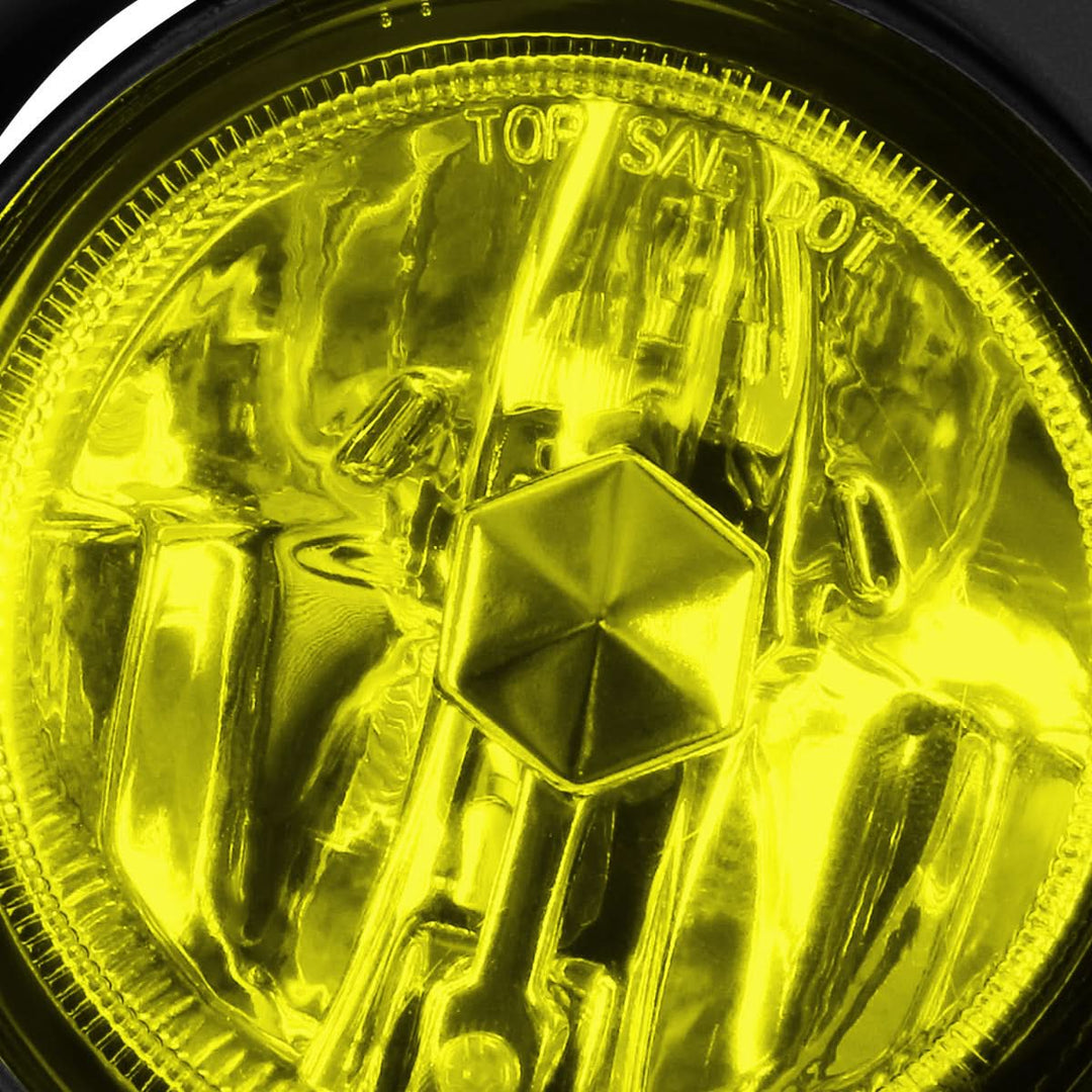 03-05 Honda Pilot Fog Lights with Bezel - H11 Bulb Amber