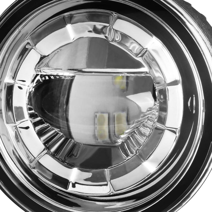 05-16 Multiple Models 3.5" Round LED Projector Fog Lights - Clear