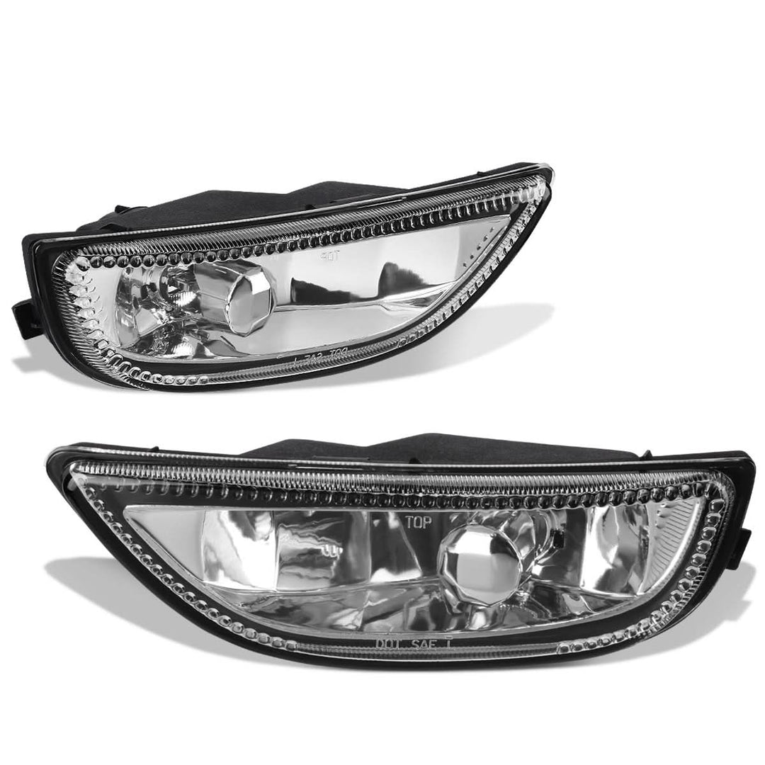 01-02 Toyota Corolla H11 Chrome Clear Fog Lights