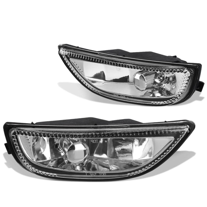 01-02 Toyota Corolla H11 Chrome Clear Fog Lights
