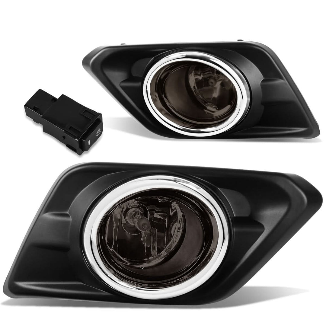 2014-2016 Nissan Rogue Fog Lights with Switch & Bezel - H11 Bulb