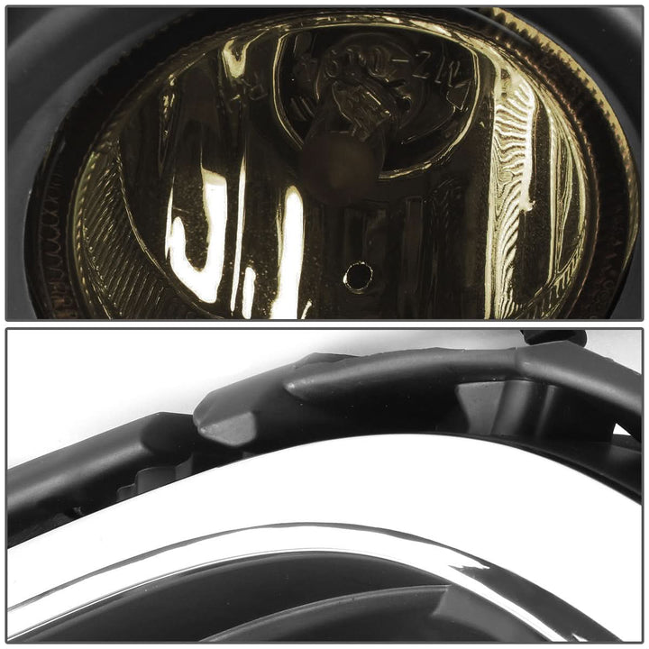 2014-2016 Mazda 6 Fog Lights with Switch & Chrome Trim - Smoke