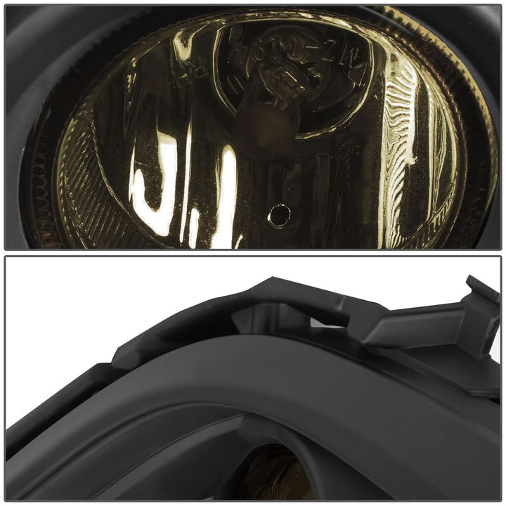 2014-2016 Mazda 6 Fog Lights with Switch - Black Bezel Smoke