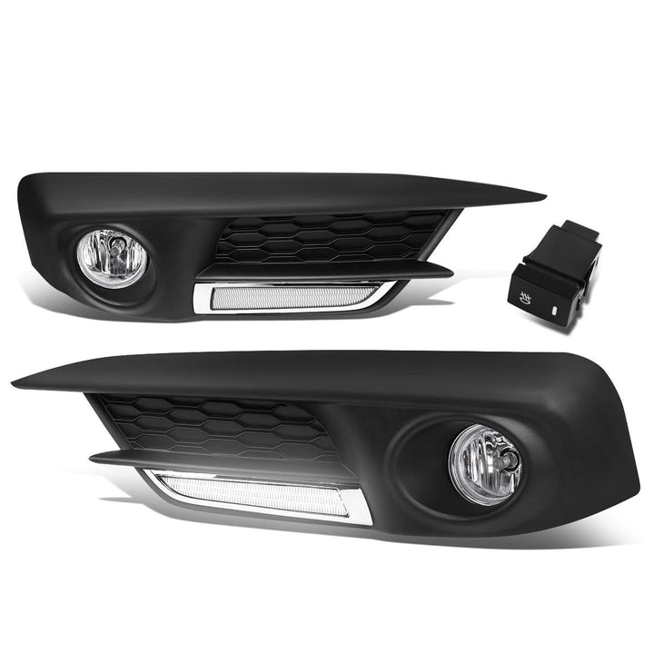 2016-2017 Honda Civic Sedan/Coupe LED DRL Fog Lights with Switch