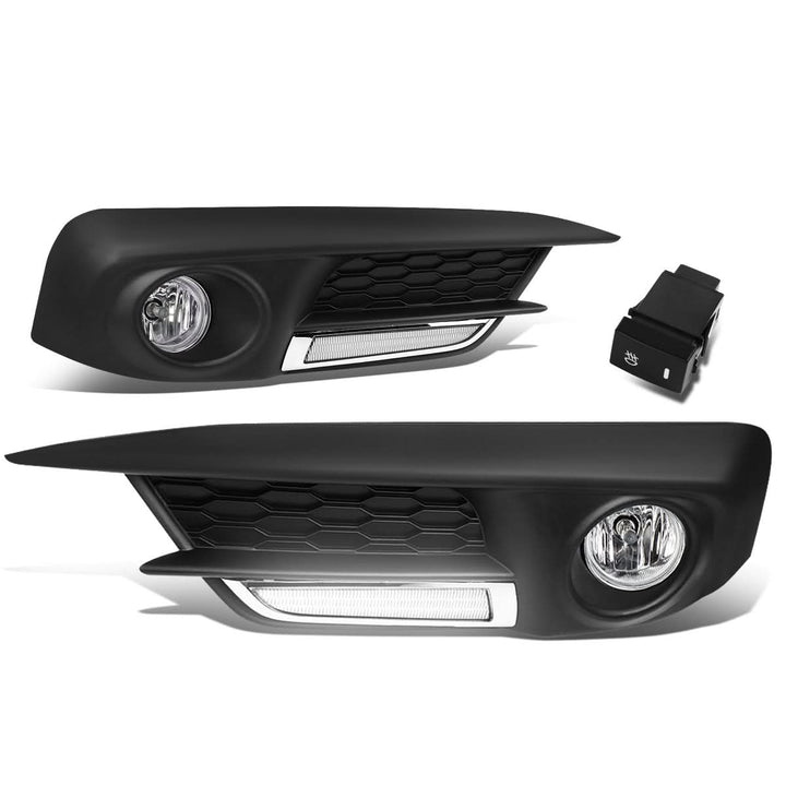 2016-2017 Honda Civic Sedan/Coupe LED DRL Fog Lights with Switch