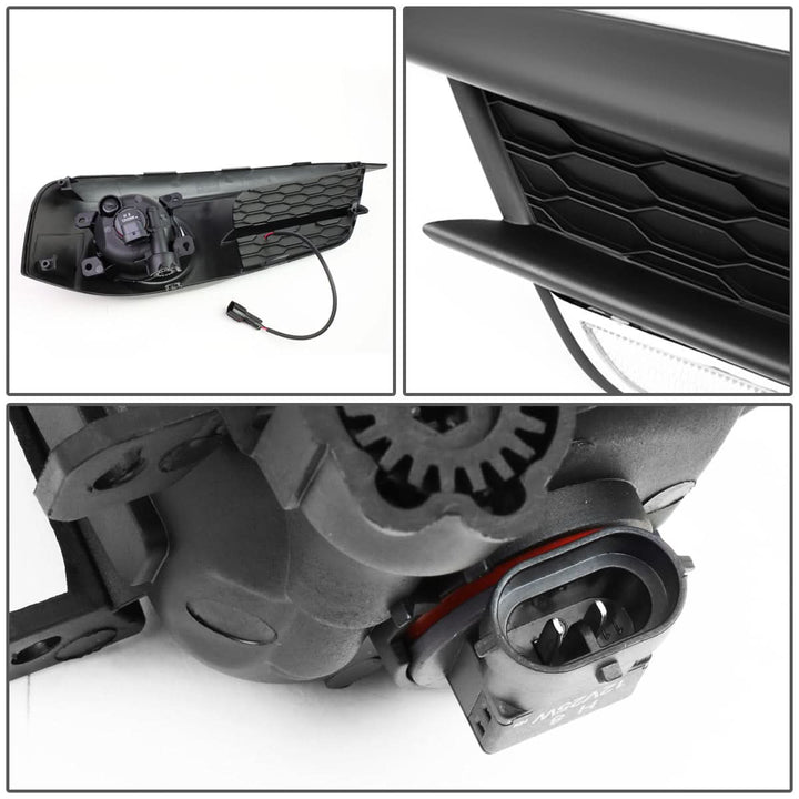 2016-2017 Honda Civic Sedan/Coupe LED DRL Fog Lights with Switch