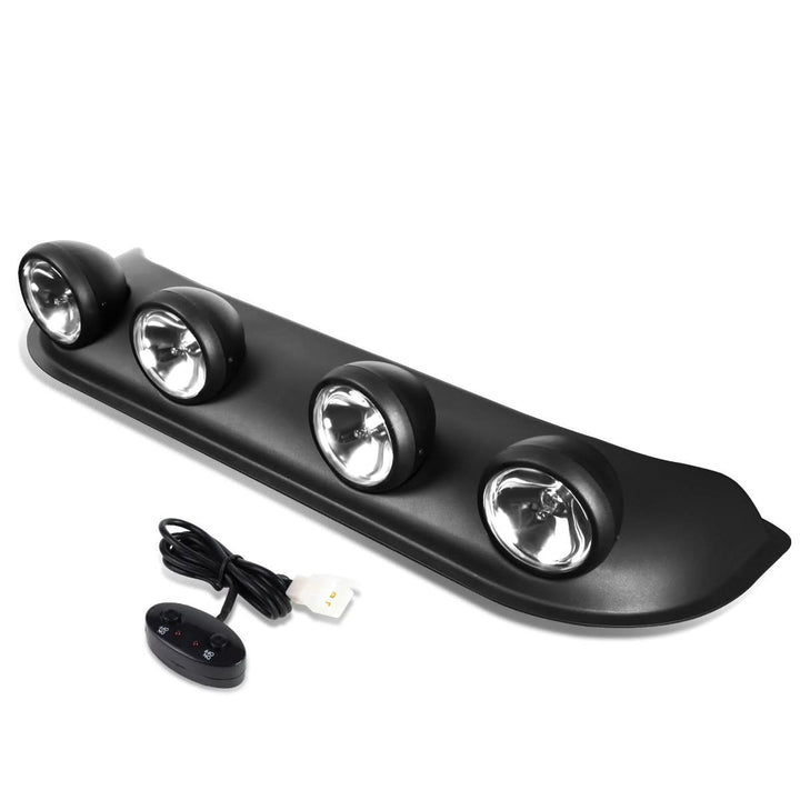 Universal Fog Lights Roof Top Running Light with Switch H3 Clear
