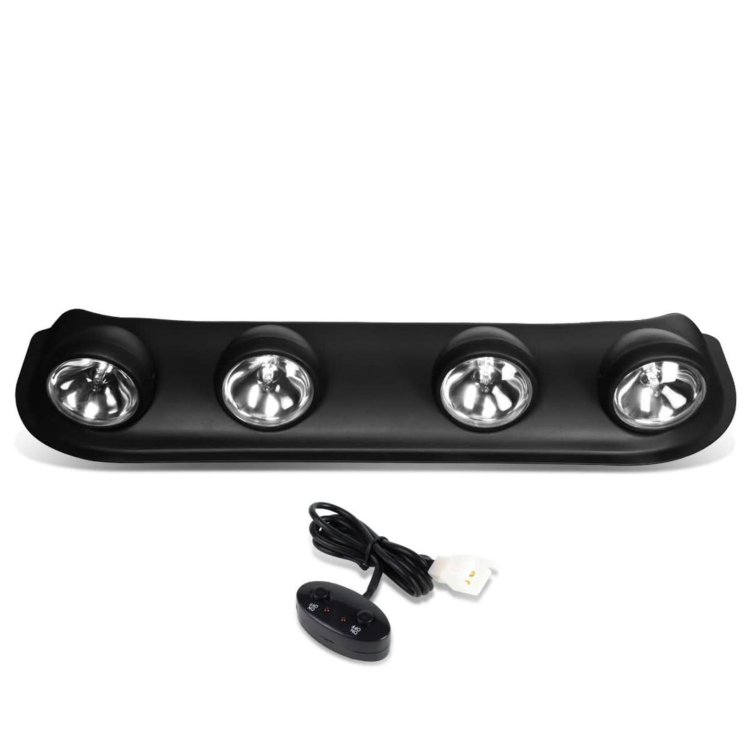 Universal Fog Lights Roof Top Running Light with Switch H3 Clear