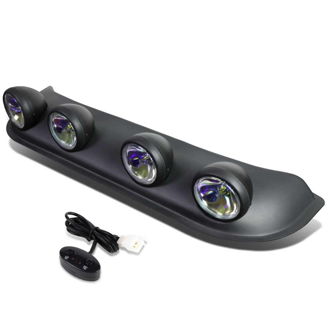 Universal Neochrome Roof Top Running Fog Lights w/ Switch H3