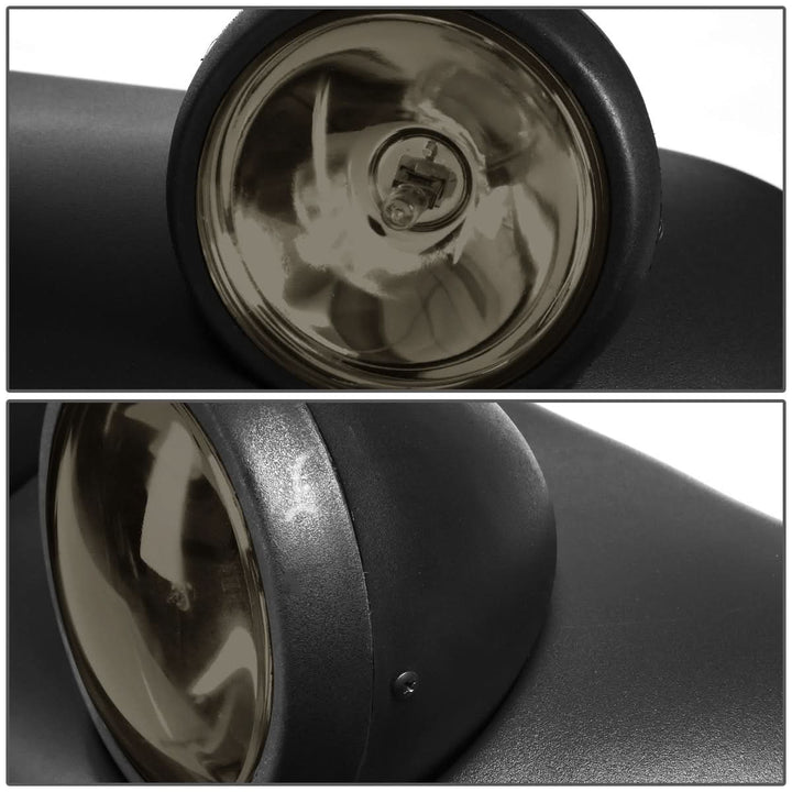 Universal Roof Top Running Fog Lights w/ Switch H3 Smoke
