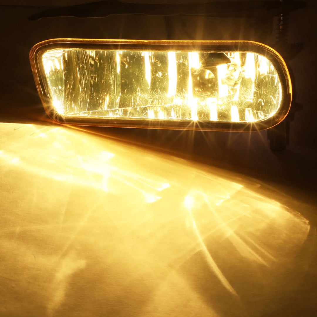 2002-2006 Cadillac Escalade Bolt-On Fog Lights Chrome Clear 899 Bulb