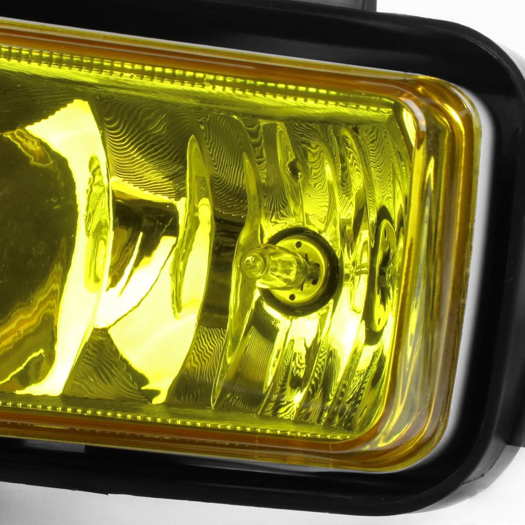 15-20 Chevy Tahoe Suburban Fog Lights with Switch Black Bezel