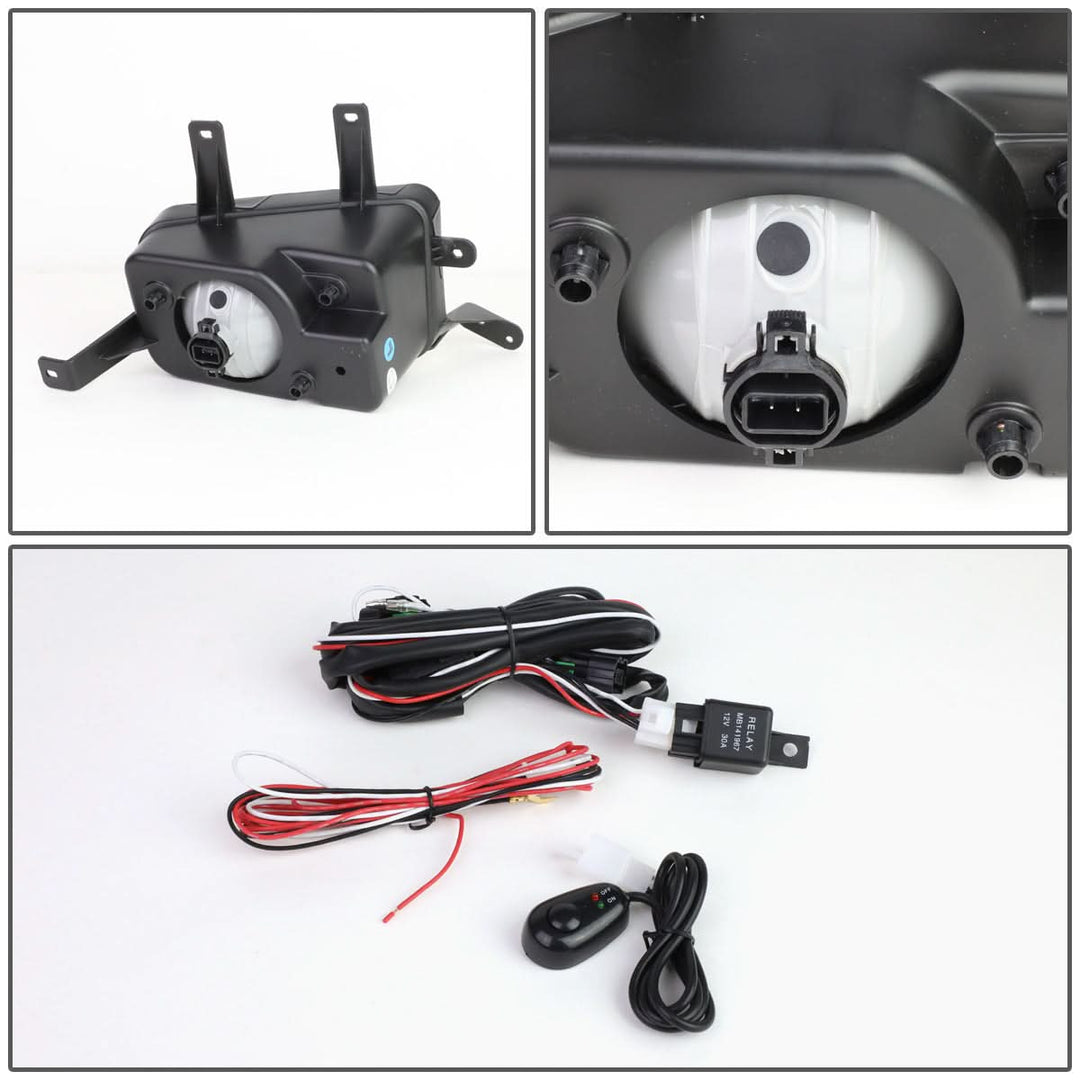 15-20 Chevy Tahoe Suburban Fog Lights with Switch Chrome Bezel