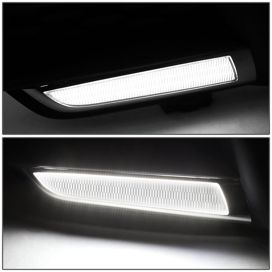 2016-2018 Honda Civic Fog Light Cover with Black Bezel