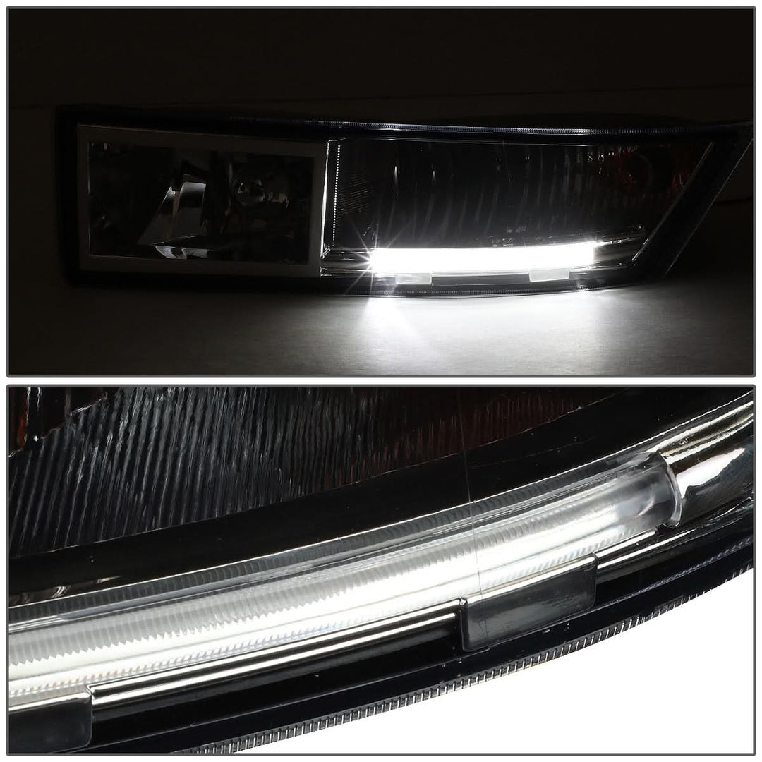 2007-2014 Cadillac Escalade Chrome Clear Fog Lights with Switch