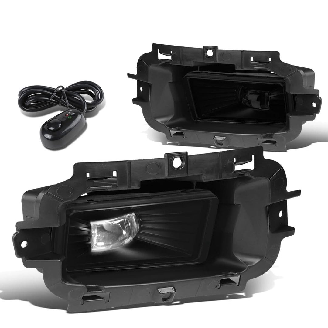 2014-2015 Chevrolet Silverado 1500 High Powered LED Fog Lights - Smoke