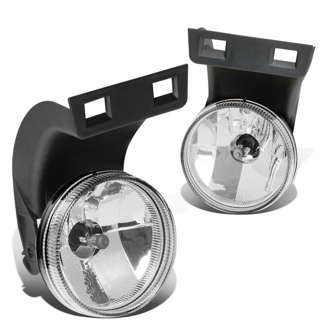 94-98 Dodge Ram 1500 2500 3500 Fog Lights Chrome Clear