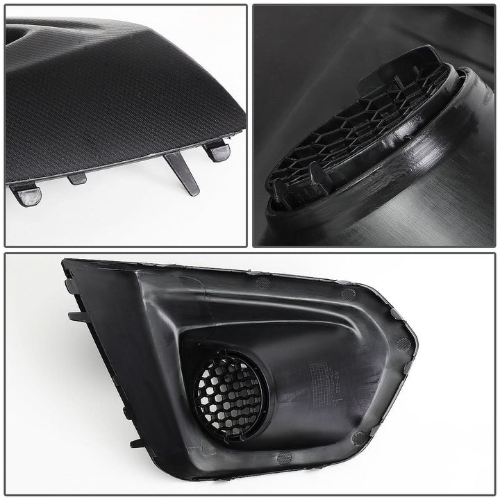 2012-2014 Subaru Impreza Fog Light Covers - Black