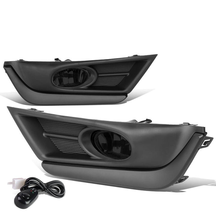 2017-2018 Honda CR-V Fog Lights with Black Trim Bezel - Smoke