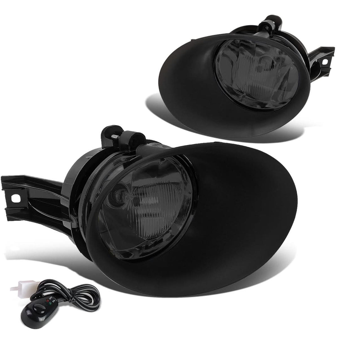 02-09 Dodge Ram 1500/2500/3500 Smoke Fog Lights w/ Switch & Bezel