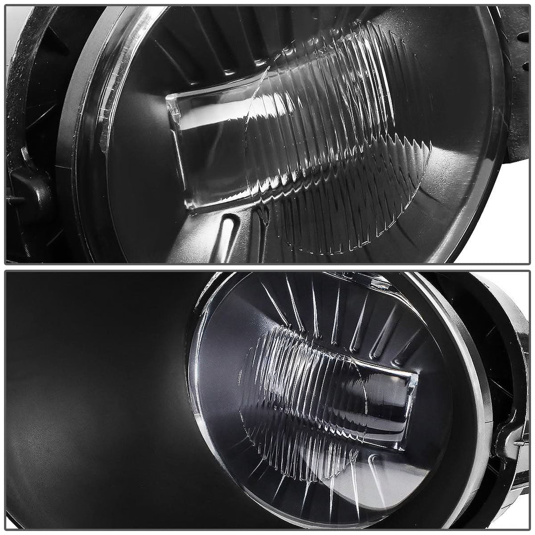 02-09 Dodge Ram Fog Lights Kit with Switch & Bezel Chrome/Clear