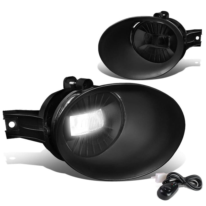 02-09 Dodge Ram Fog Lights w/ Switch & Bezel - Smoke