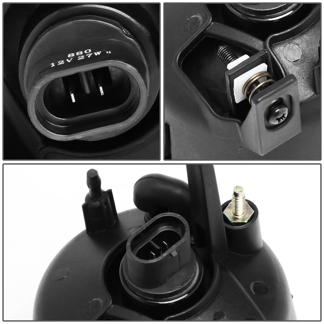 05-15 Nissan Titan / 05-07 Armada Clear Fog Lights - No Switch