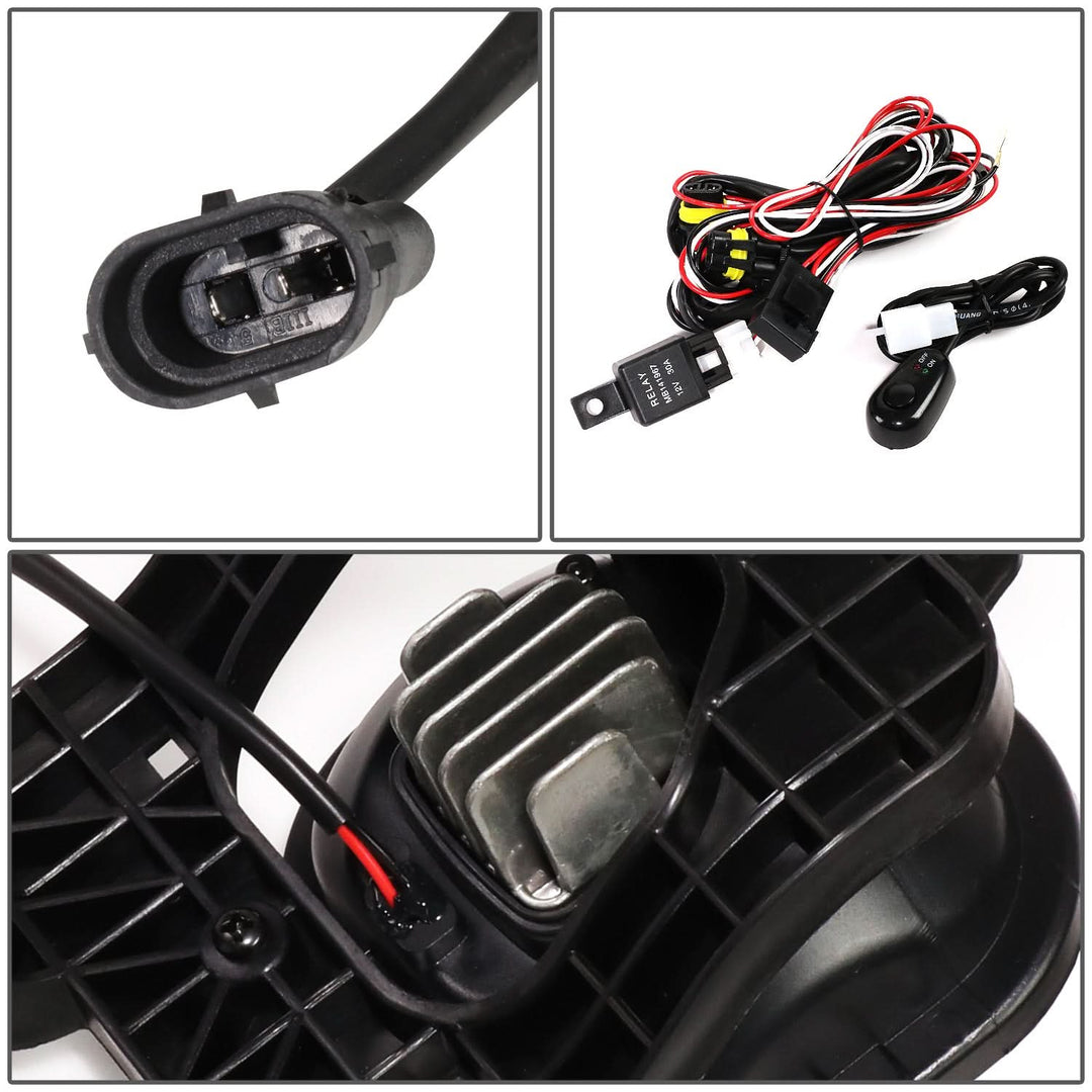 08-10 Ford F-250/F-350/F-450/F-550 Super Duty Projector LED Fog Lights