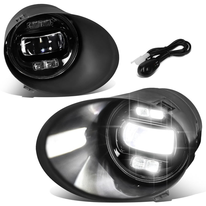 2007-2014 Toyota Tundra LED Fog Lights - Clear (Steel Bumper)