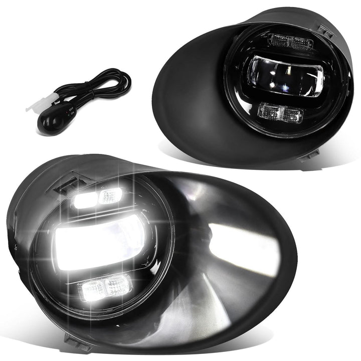 2007-2014 Toyota Tundra LED Fog Lights - Clear (Steel Bumper)