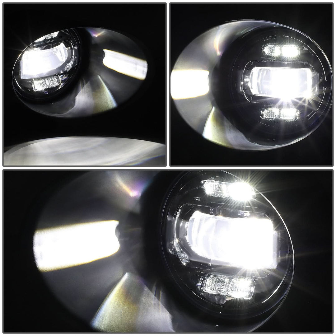2007-2014 Toyota Tundra LED Fog Lights - Clear (Steel Bumper)