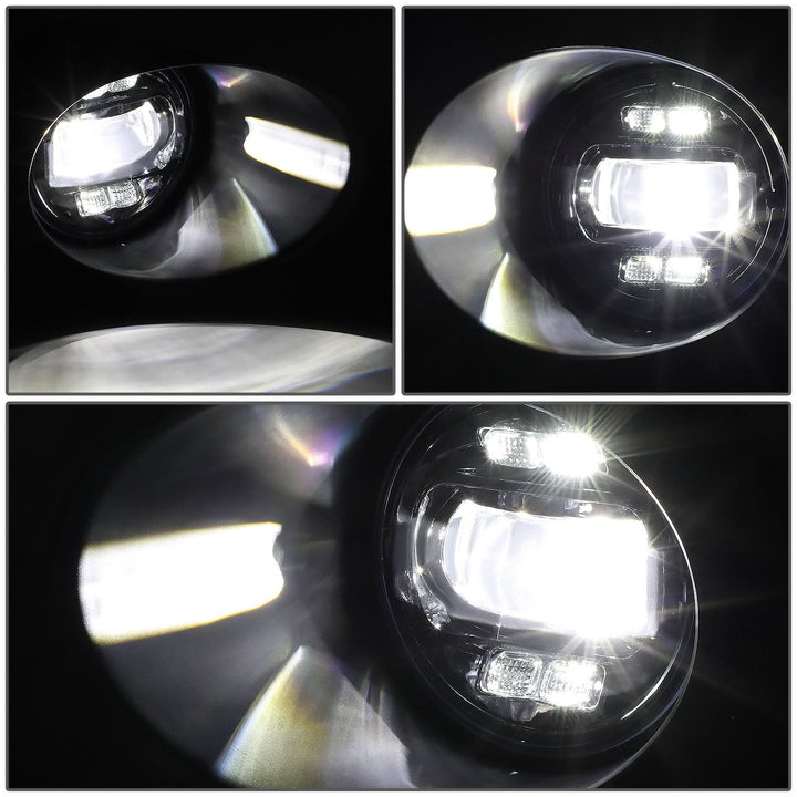 2007-2014 Toyota Tundra LED Fog Lights - Clear (Steel Bumper)