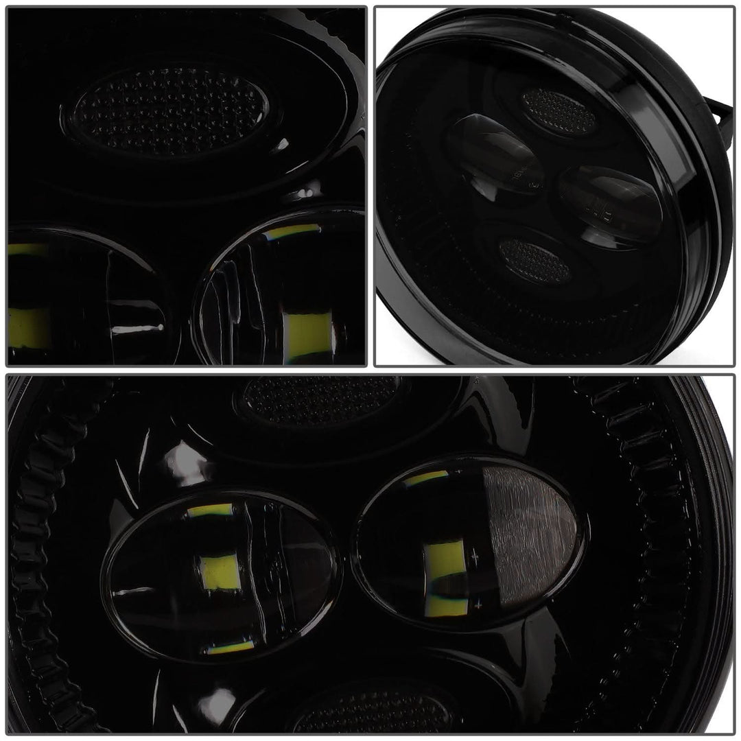 07-14 GMC Sierra 2500HD 3500HD / 07-13 Sierra 1500 LED Smoked Fog Lights