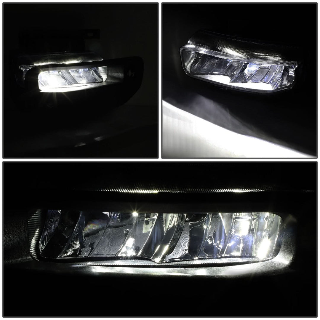 2019-2022 RAM 1500 LED Smoked Fog Lights w/ Parking Sensor Compatibility