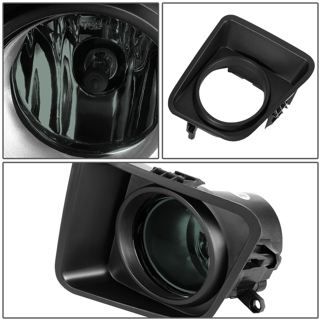 2014-2021 Toyota Tundra Smoked Fog Lights with Switch & Wiring