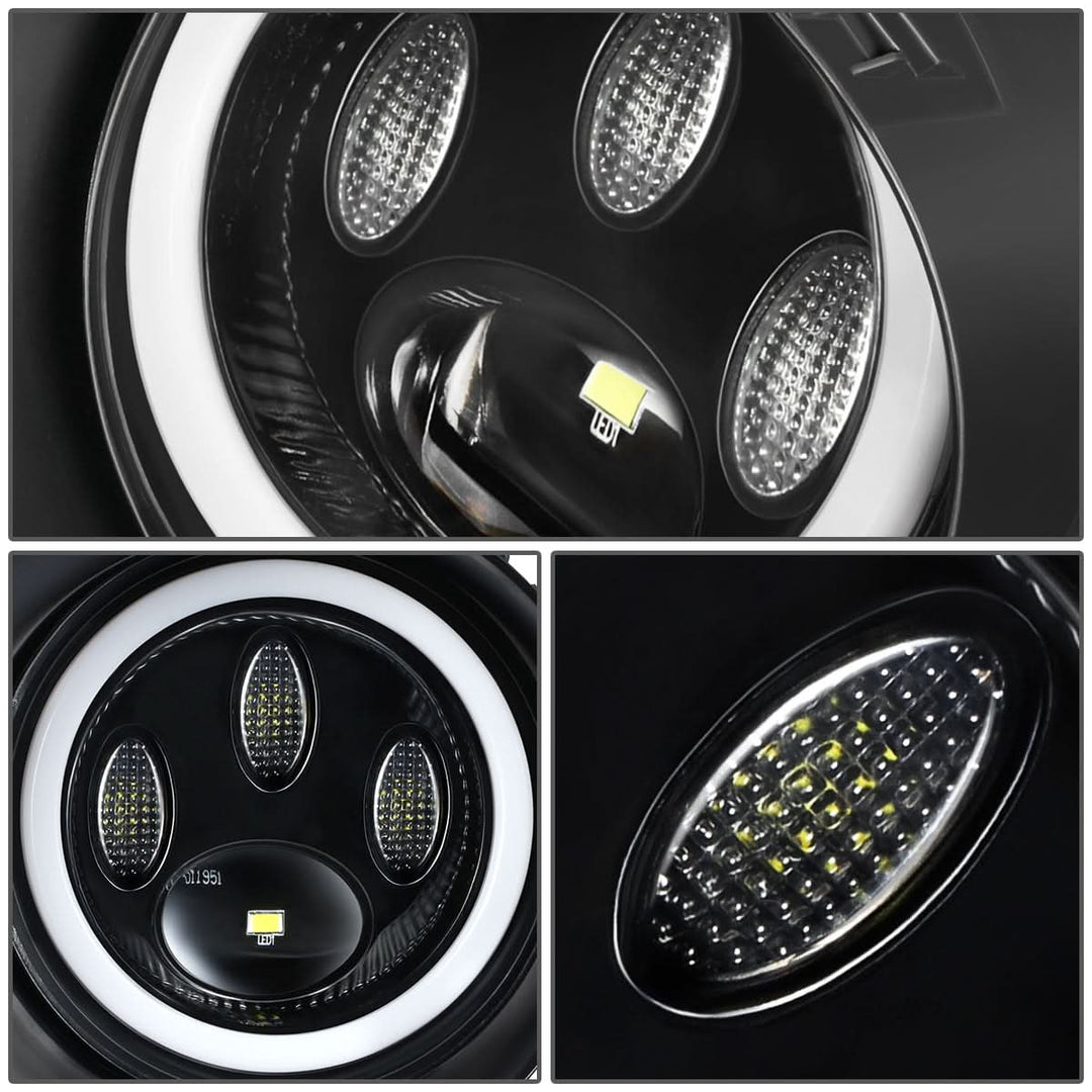 2007-2013 Toyota Tundra Full LED Clear Fog Lights