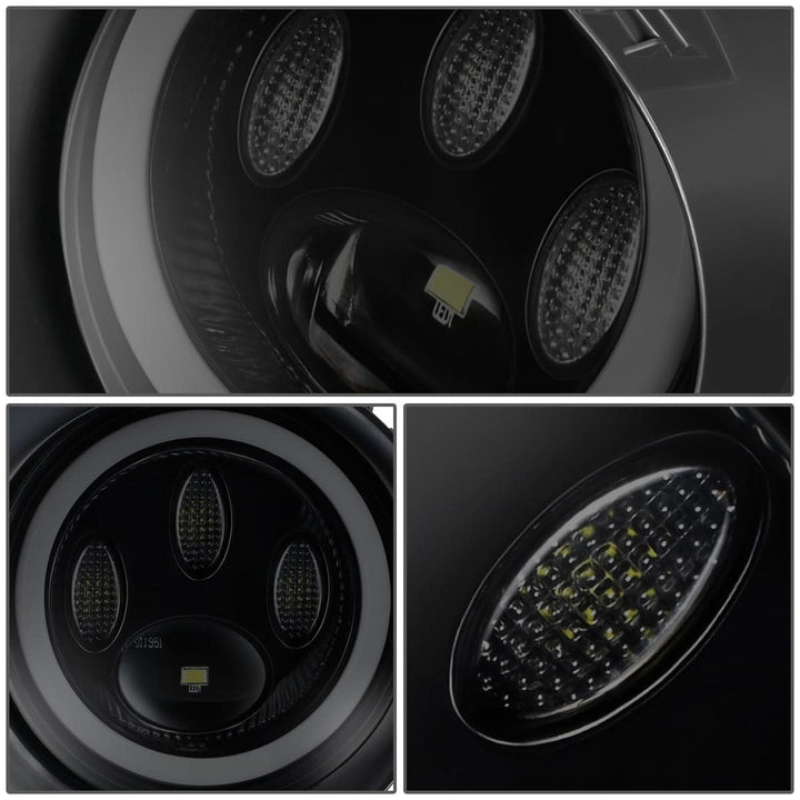 07-13 Toyota Tundra Full LED Smoked Fog Lights
