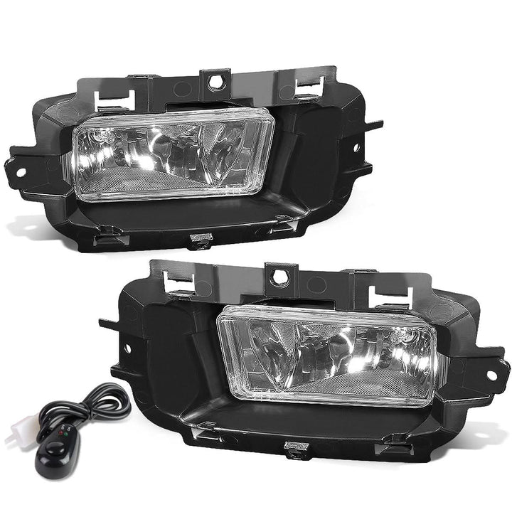 2014-2015 Chevrolet Silverado Fog Lights with Switch Chrome Clear