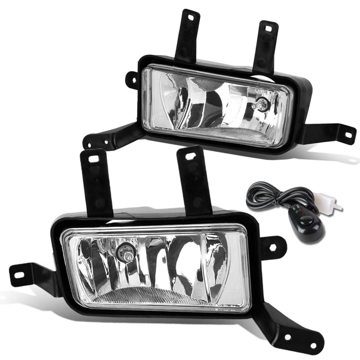 15-20 Chevy Tahoe Suburban GMC Yukon Fog Lights with Switch Chrome