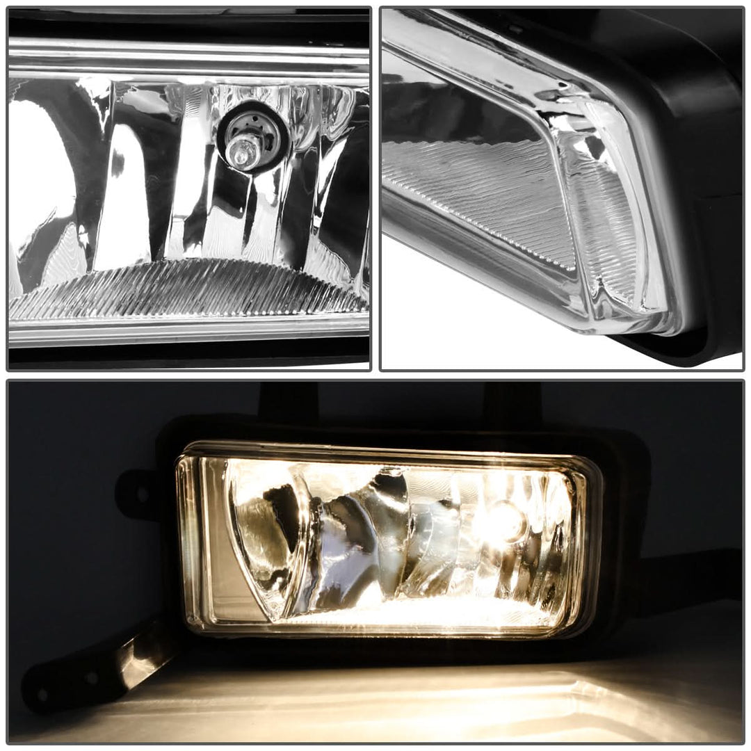 15-20 Chevy Tahoe Suburban GMC Yukon Fog Lights with Switch Chrome