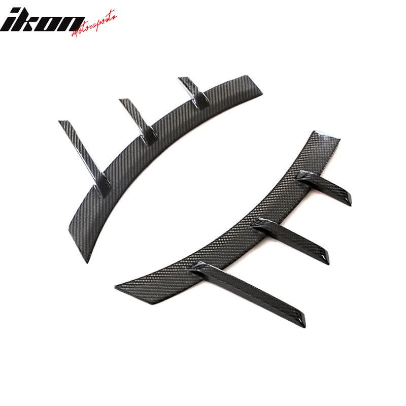2023-2024 BMW G87 M2 M Performance Front Side Spats Dry/Carbon Fiber