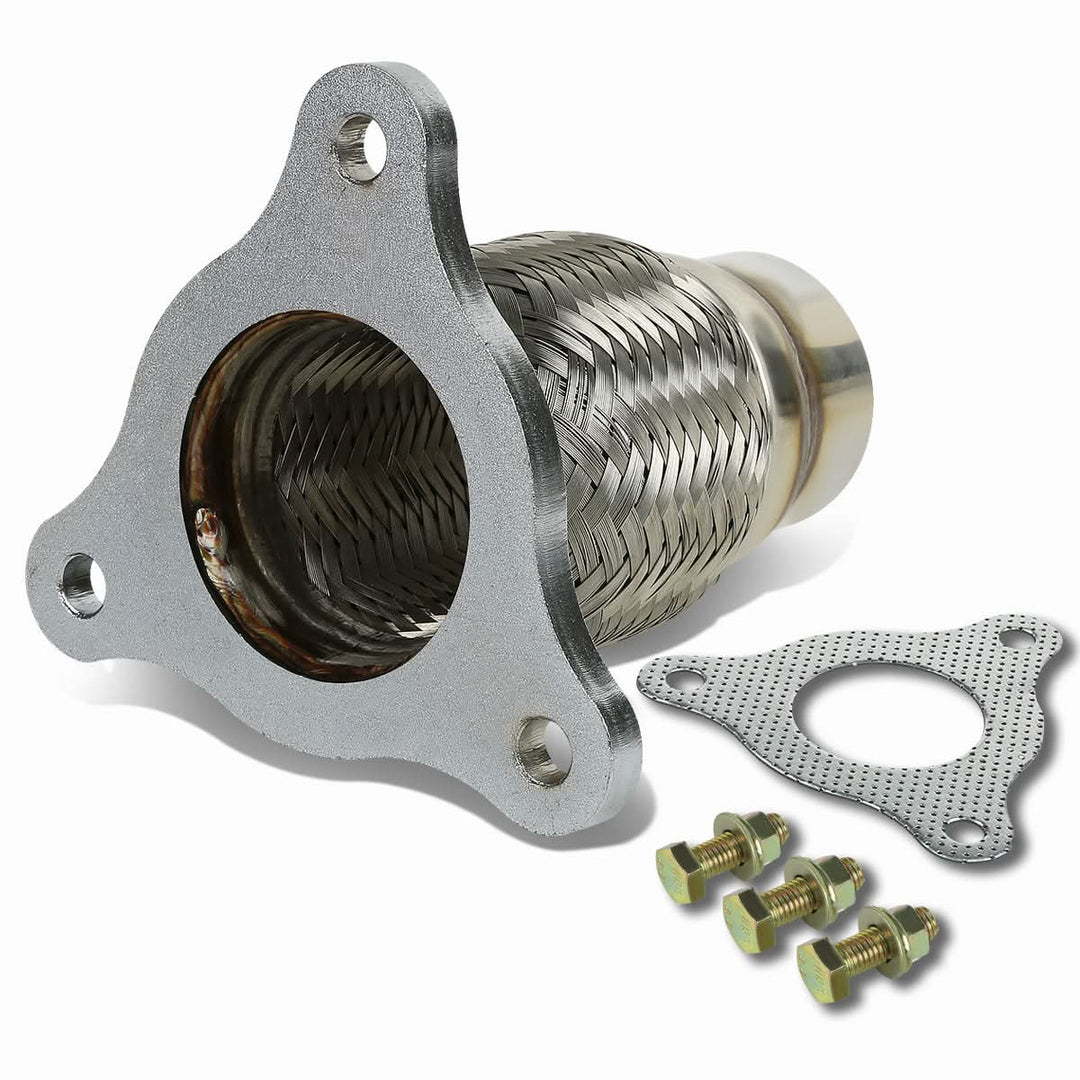 1999-2010 GM 2.25" Flex Pipe - 5.5" Length 3-Bolt Connection