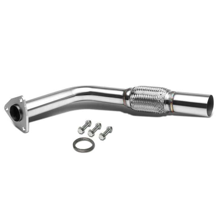 97-01 Toyota Flex Pipe 2.00" IN / 2.50" OUT 3-Bolt Flange+O2 Port