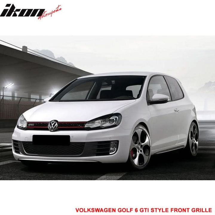 2010-2014 Volkswagen Golf MK6 & Jetta GTI Style Front Hood Grille ABS