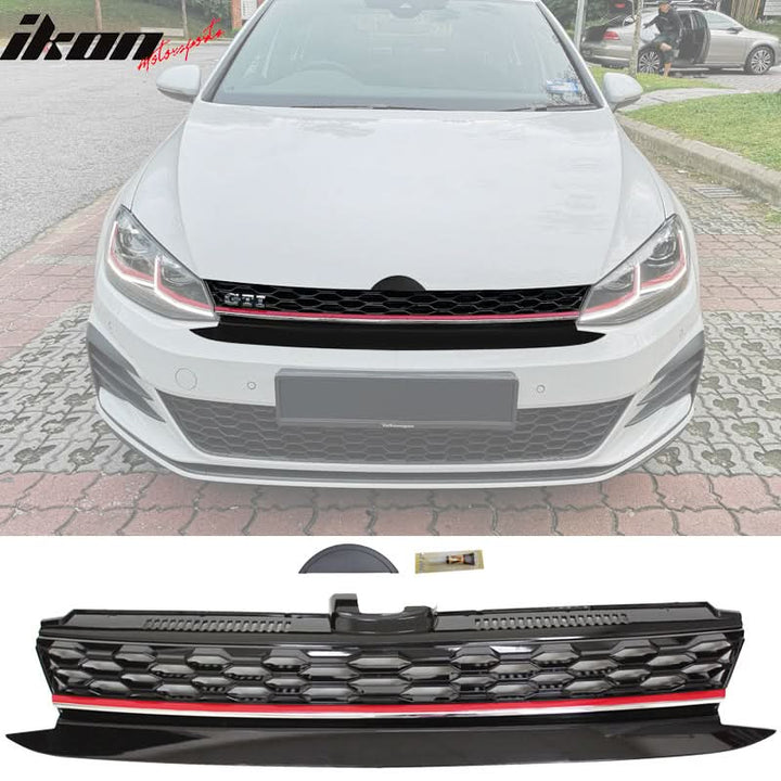 2017-2019 VW Golf MK7 7.5 GTI Front Bumper Kit w/ Fog Lights Grille