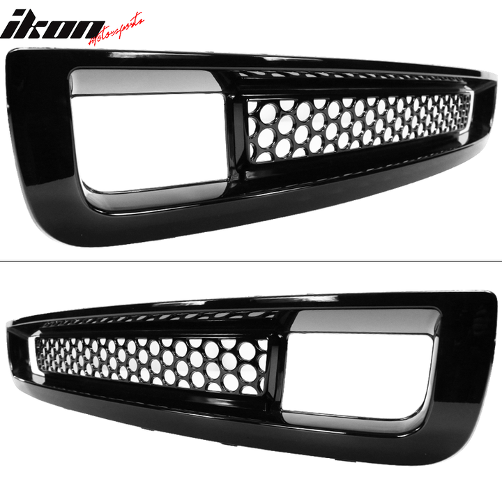 2007-2013 GMC Sierra 1500 Front Lower Grille Guards Bumper Grill ABS