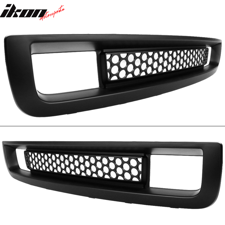 2007-2013 GMC Sierra 1500 Front Lower Grille Guards Bumper Grill ABS